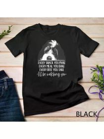 Bernedoodle Bernese Mountain Dog Doodle Every Snack You Make Unisex T-shirt, (Color: Black, size: XXL)