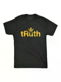 Crazy Dog T-Shirt Men's TRuth T-Shirt RBG Rusbad Kingsburg Supreme Court Book Novelty T-Shirt (Color: Black, size: XXL)